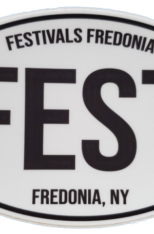 Oval FEST Sticker